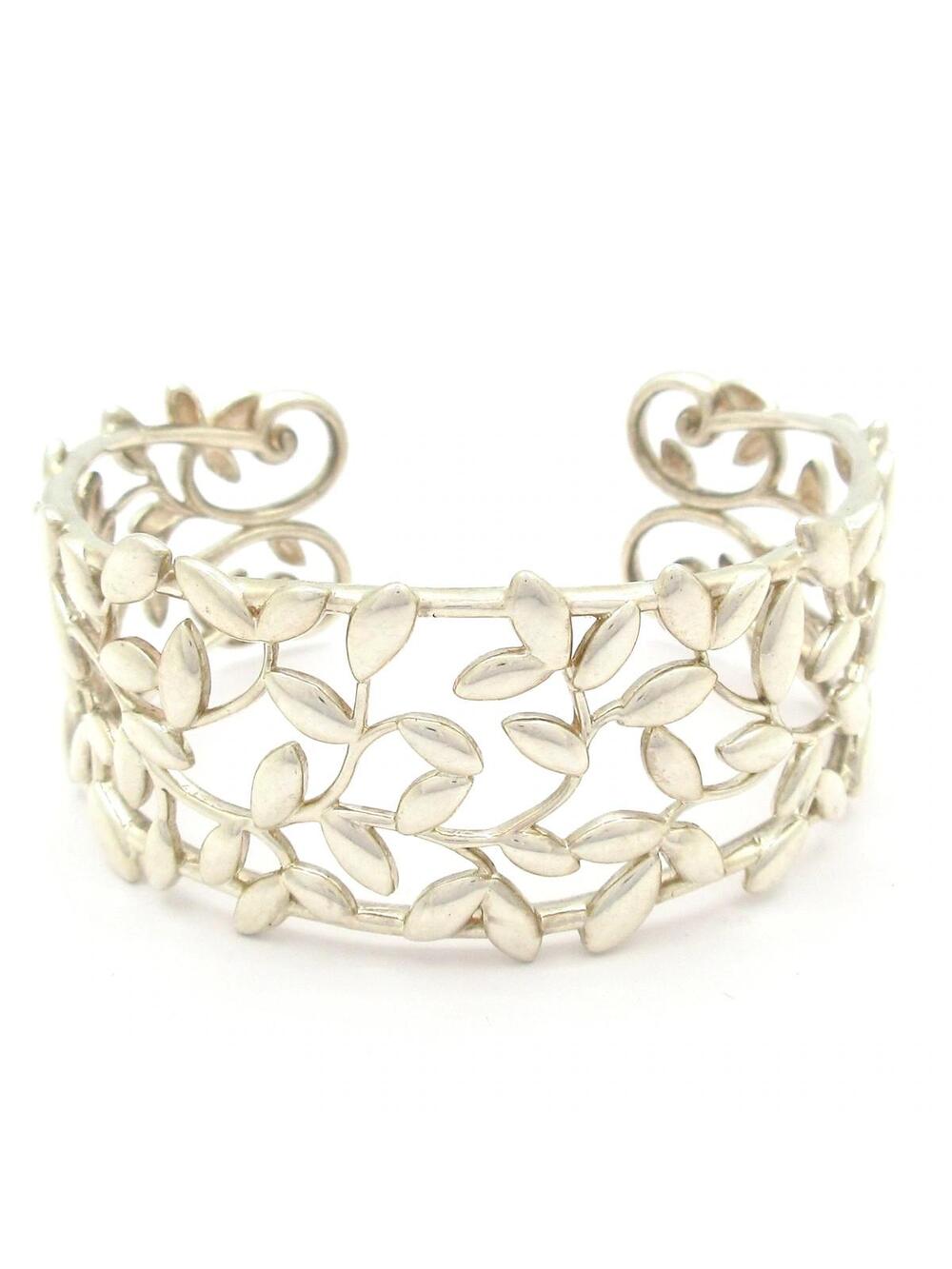 Tiffany&Co. Olive Leaf Cuff Silver #363386T12B